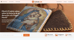 Desktop Screenshot of catholic-link.com
