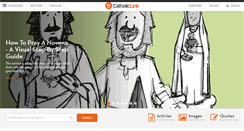 Desktop Screenshot of catholic-link.org
